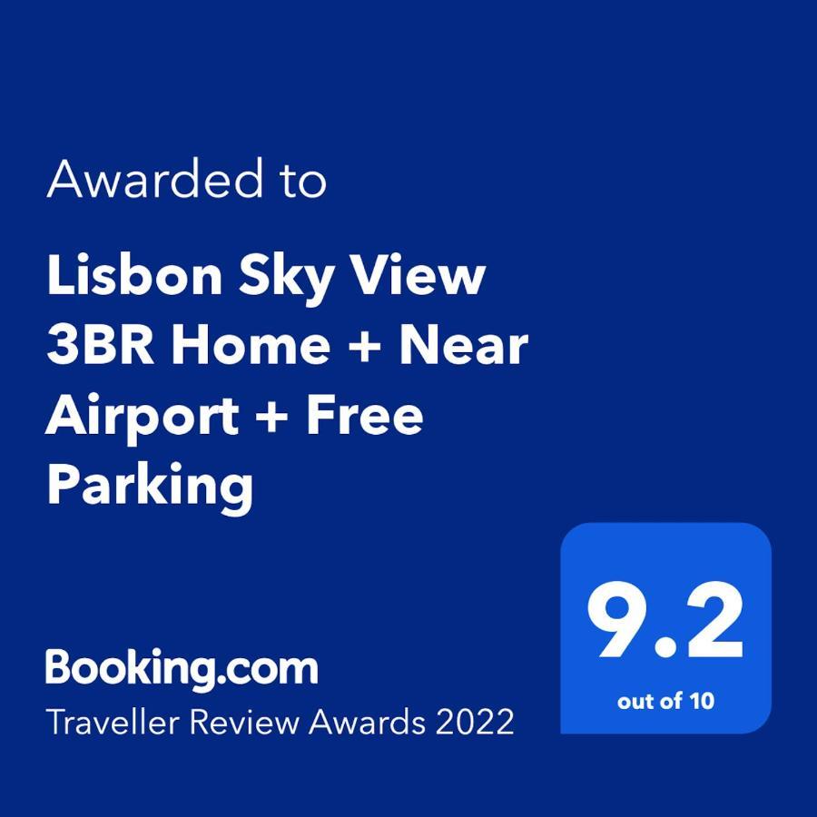 Lisbon Sky View 3Br Home + Near Airport + Free Parking Ngoại thất bức ảnh